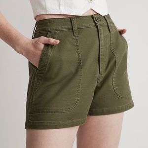 Madewell curvy perfect vintage fatigue short size 29